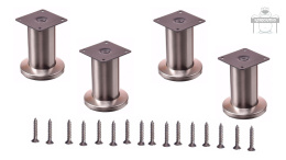 ST nóżka meblowa S13 350kg H=80 inox 4szt.