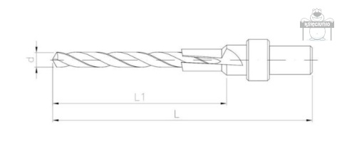MARCOPOL wiertło konfirmatu 6.4 x 50
