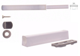 BLUM tip-on długi 75mm + adapter biały