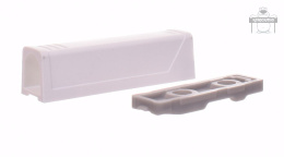 BLUM adapter do tip-on krótki 50mm biały 956.1201