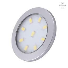 OPRAWA LED orbit XL srebrna 3W 12VDC ciepła