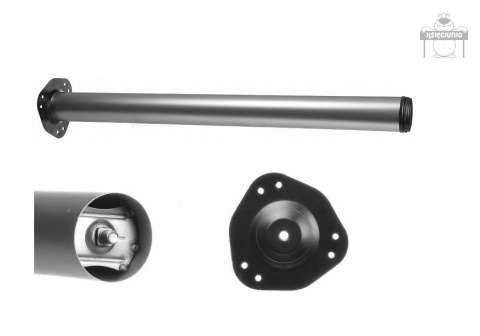 Noga do stołu fi60 L-710 aluminium 1szt