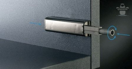 TITUS PUSH TO OPEN bezuchwytowe otwieranie