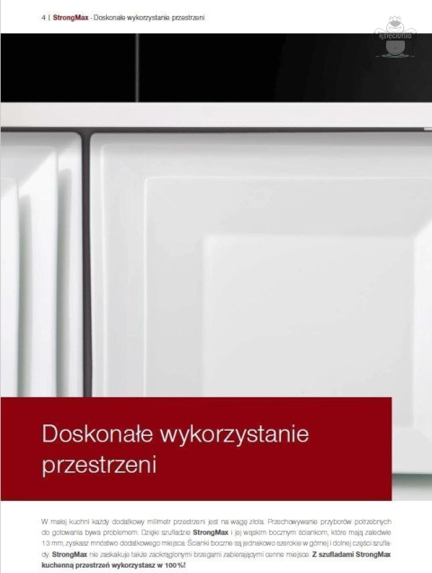 STRONG strongmax mocowanie frontu wysokie antracyt