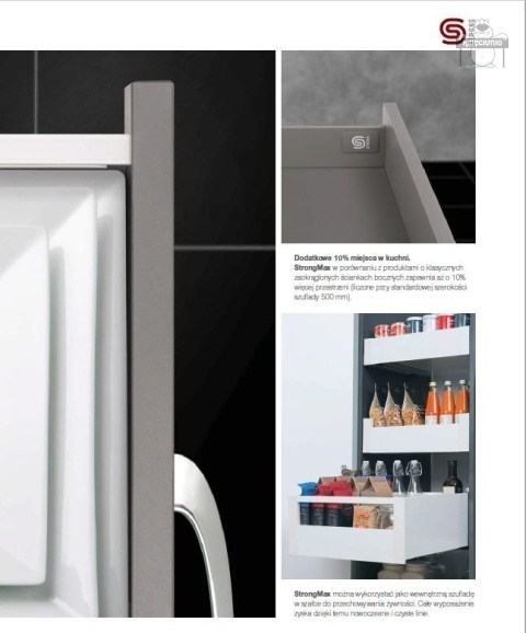 STRONG strongmax mocowanie frontu wysokie antracyt