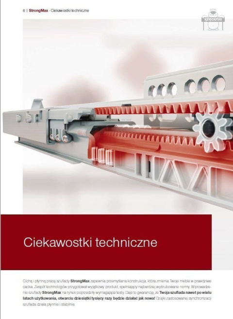 STRONG strongmax mocowanie frontu wysokie antracyt