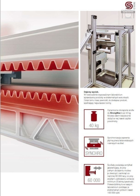 STRONG strongmax mocowanie frontu wysokie antracyt